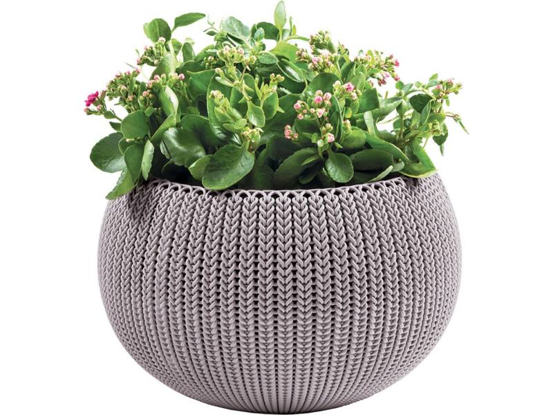 Cozy M felakaszthat� m�anyag kerti vir�gcser�p pasztel lila