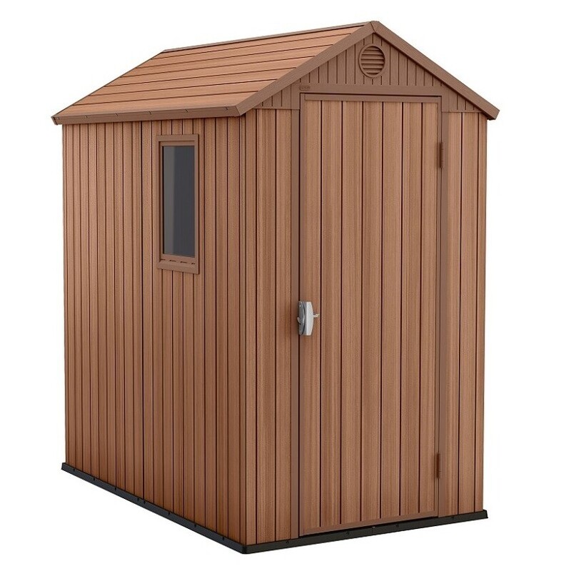 Darwin 4x6 m�anyag kerti t�rol� h�z barna