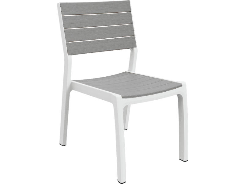 Harmony m�anyag kerti sz�k feh�r vil�gos sz�rke