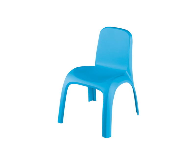 Kids Chair m�anyag gyerek sz�k vil�gos k�k