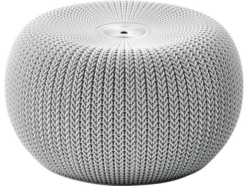 Knit Single Seat m�anyag kerti �l�ke ez�st sz�rke