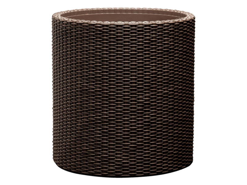 Large Cylinder Planter m�anyag kerti vir�gl�da whiskey barna