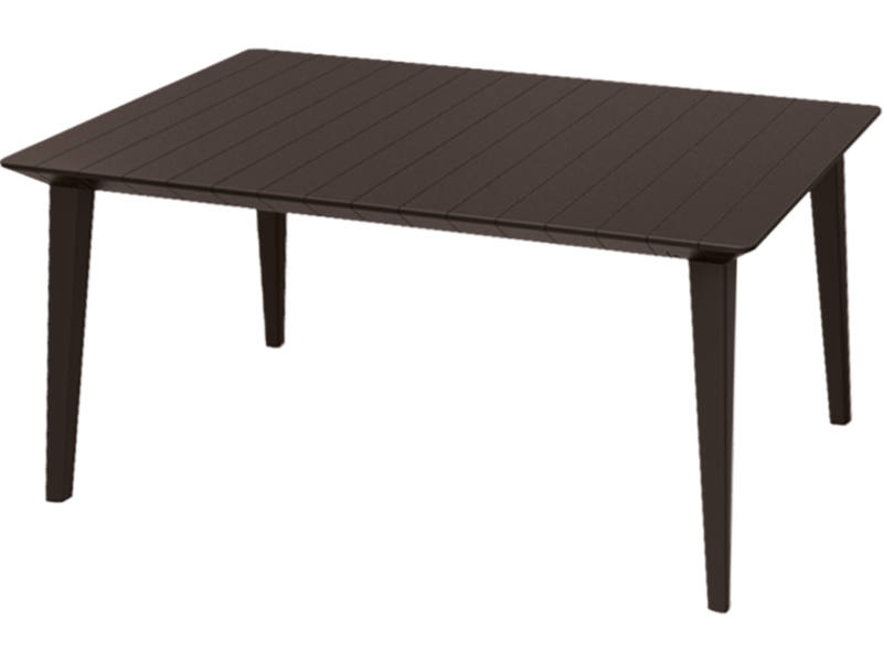 Lima 160 m�anyag kerti asztal barna  