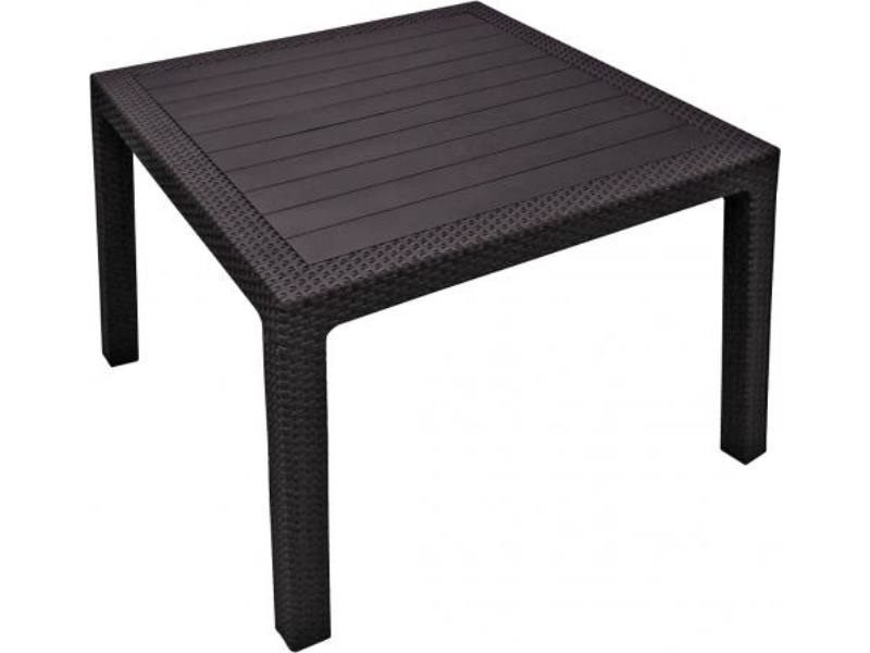 Melody Quartet m�anyag kerti asztal whiskey barna