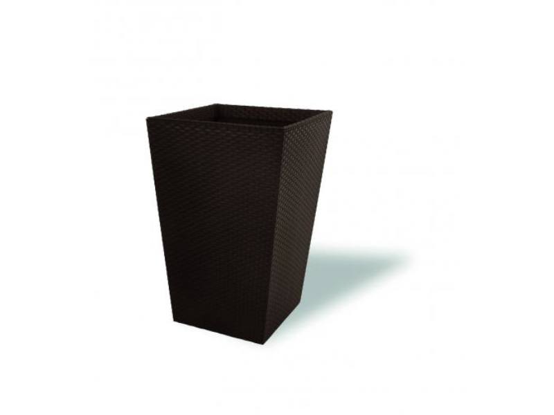 Rattan Planter L m�anyag kerti vir�gl�da whiskey barna 144,8 L