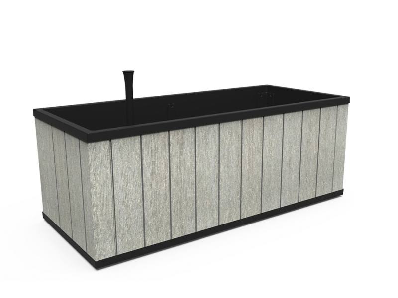 Sequoia duotech L festhet� m�anyag kerti vir�gl�da barn�s sz�rke